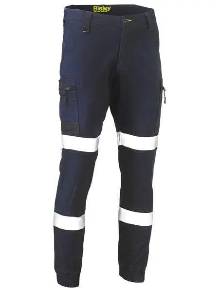Flx And Move™ Taped Stretch Cargo Cuffed Pants BPC6334T Bisley Workwear